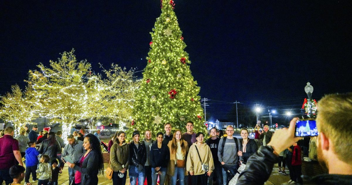 Lights On! in Historic Downtown Bryan Holiday Event Destination Bryan